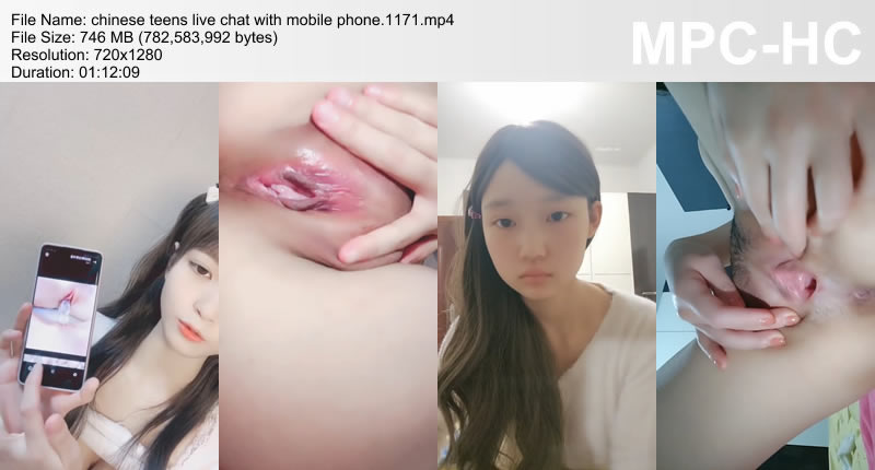 chinese teens live chat with mobile phone.1171